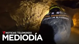 GOLD - USD Rescatan a una persona del grupo de buscadores de oro aficionados que entró en una cueva en Laos