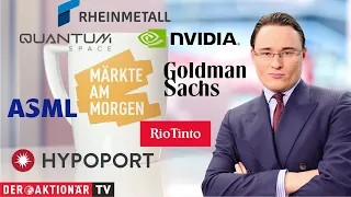 Märkte am Morgen