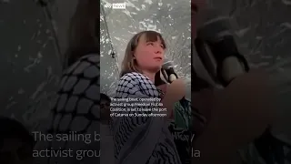 Greta Thunberg to sail to Gaza on aid ship