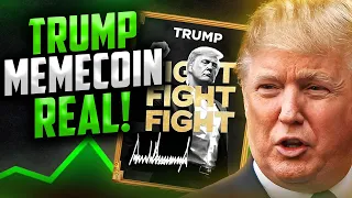 MEMECOIN * BREAKING NEWS * Trump Official REAL Memecoin Launched!! SOL XRP BTC Set to Explode