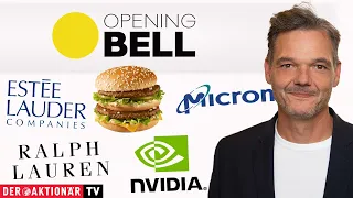 MICRON TECHNOLOGY INC. Opening Bell: Micron Technology, ASML, Nvidia, Intel, McDonald&#39;s, Estée Lauder, Ralph Lauren