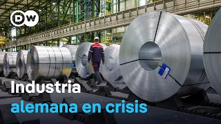 Cae producción industrial alemana y se produndiza la crisis