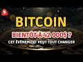 LE BITCOIN BIENTÔT À 42 000$ ? CET ÉVÉNEMENT PEUT TOUT CHANGER POUR LE BTC ! ⏳