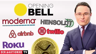 HENSOLDT AG INH O.N. Opening Bell: Hensoldt, XRP, Tencent, Meta, GameStop, Moderna, AirBnB, Coinbase, Palo Alto &amp; Co.