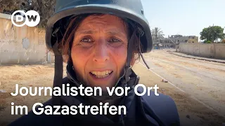 Israel führt ausländische Journalisten durch den Gazastreifen | DW Nachrichten