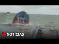 Miles de toneladas de petróleo se derramaron en el Mar Negro | Noticias Telemundo