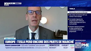 TESLA INC. Tesla perd encore des parts de marché en Europe