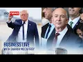 Amazon accused of 'hostile' act over Trump tariffs | Business Live with Darren McCaffrey