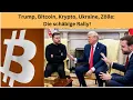 Trump, Bitcoin, Krypto, Ukraine, Zölle: Die schäbige Rally! Videoausblick