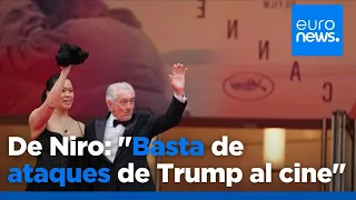 GOLD - USD Cannes: De Niro recoge la Palma de Oro y pide frenar los ataques al cine de Trump