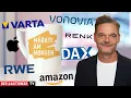 Märkte am Morgen: Apple, Amazon, DAX, Vonovia, RWE, Sartorius, Varta, Renk