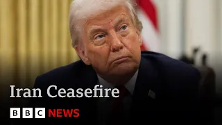BREAKING: Trump announces “total ceasefire&quot; between Iran and Israel | BBC News