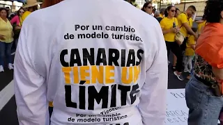 Proteste auf Teneriffa fordern Maßnahmen gegen Massentourismus