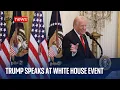 President Trump participates in Women's History Month event at White House