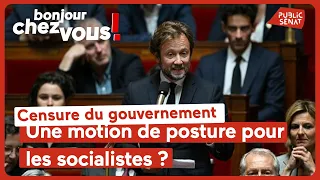 Censure du gouvernement : une motion de posture pour les socialistes ?