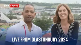 MARKS AND SPENCER GRP. ORD 1P Sky&#39;s Katie Spencer and Jayson Mansaray are live from Glastonbury 2024