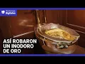 En video: ladrones entraron a un palacio y robaron un inodoro de oro en cinco minutos