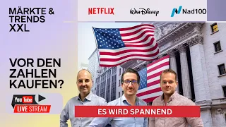 WALT DISNEY CO. Tradingfloor Insights: Netflix &amp; Walt Disney vor den Zahlen kaufen?