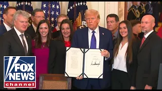 President Trump signs the Laken Riley Act