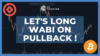 WABI Crypto Analysis of 25th June: Let&#39;s long WABI on pullback #btc #trading #crypto