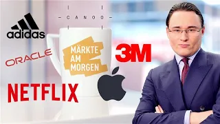 ADIDAS AG NA O.N. Märkte am Morgen: Netflix, Apple, Canoo, Oracle, 3M, Adidas