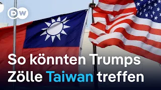 Wie steht Taiwan zu den Zollandrohungen von US-Präsident Trump? | DW Nachrichten