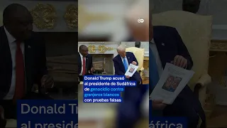 Trump usó una imagen grabada en el Congo como prueba.