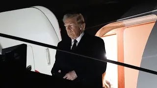 Donald Trump est arrivé à Washington avant son investiture