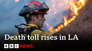 LA faces &#39;extreme fire danger&#39; as high winds forecast | BBC News