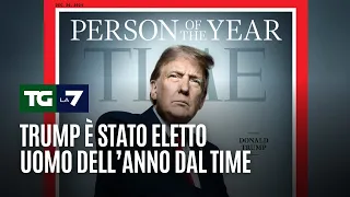 Trump è stato eletto uomo dell’anno dal Time