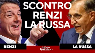 Battibecco tra Renzi e La Russa: &quot;Dov&#39;è la sua imparzialità?&quot;. E il presidente del Senato s&#39;infuria