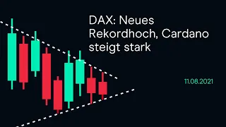 CARDANO DAX: Neues Rekordhoch, Cardano steigt stark (Livestream-Mitschnitt)