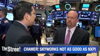 SKYWORKS SOLUTIONS INC. Jim Cramer Says Skyworks Is Too Levered to Apple