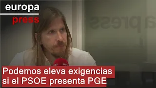 PG&E Podemos eleva exigencias si el PSOE presenta PGE: Salir de la OTAN y revertir el gasto militar