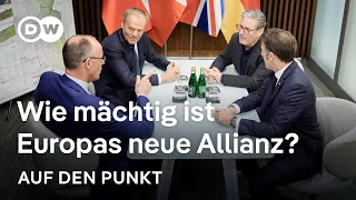 ALLIANZ SE NA O.N. Putin taktiert, Trump droht: Wie mächtig ist Europas neue Allianz im Ukraine-Krieg? | Auf den Punkt