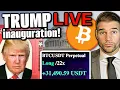 TAKE 2 LIVE!! BITCOIN & ALTCOINS!!! $TRUMP SOL XRP ETH (Targets & Analysis)