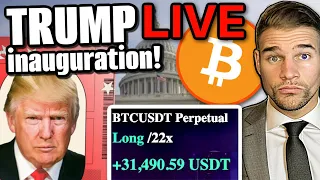 BITCOIN TAKE 2 LIVE!! BITCOIN &amp; ALTCOINS!!! $TRUMP SOL XRP ETH (Targets &amp; Analysis)