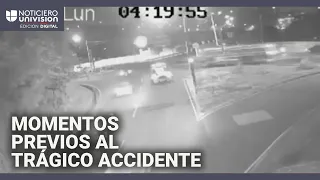 Revelan video de los momentos previos al accidente de un autobús en Guatemala