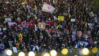 RALLY Ambassadors to Israel join rally to demand Gaza ceasefire and hostage release deal