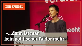 BSW: Sahra Wagenknecht und die Fünfprozenthürde | DER SPIEGEL