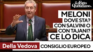 Della Vedova: &quot;Il governo ha il dovere etico di presentarsi, quale sarà la posizione di Meloni?&quot;