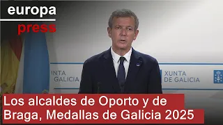 GOLD - USD Los alcaldes de Oporto y de Braga, Medallas de Ouro de Galicia 2025