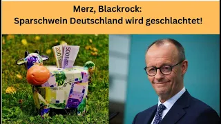 BLACKROCK INC. Merz, BlackRock: Sparschwein Deutschland wird geschlachtet! Videoausblick