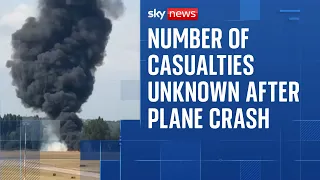 Southend plane crash: Number of casualties still unknown