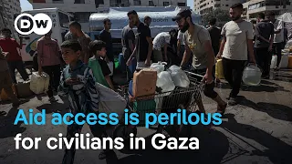 Doctors Without Borders calls current Gaza aid &#39;massacre in disguise&#39; | DW News