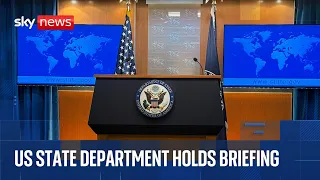 US State Department challenged on situation in Gaza