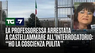 La professoressa arrestata a Castellammare all’interrogatorio: “ho la coscienza pulita”