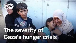 Gaza&#39;s hunger crisis: What it is like on the ground, and what comes next | DW News