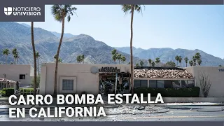 Auto que estalló al frente de una clínica de fertilidad en California fue un “acto de terrorismo”