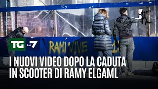 I nuovi video dopo la caduta in scooter di Ramy Elgaml